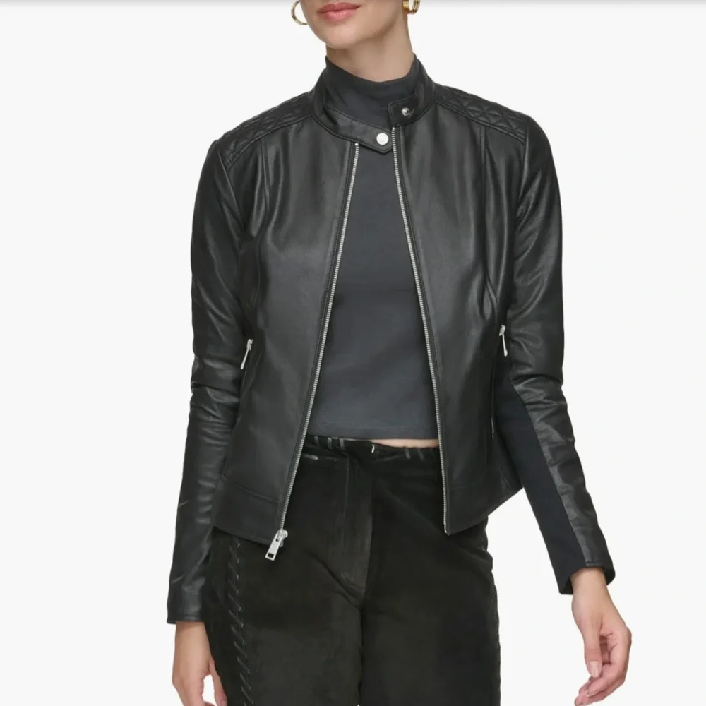 Marc New York Genuine Leather Jacket - Picture 1 of 9